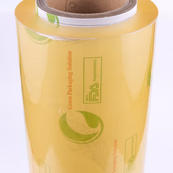 Food Grade Wrap Fresh Packaging Protection Film Jumbo Roll Plastic PVC PE Cling Film