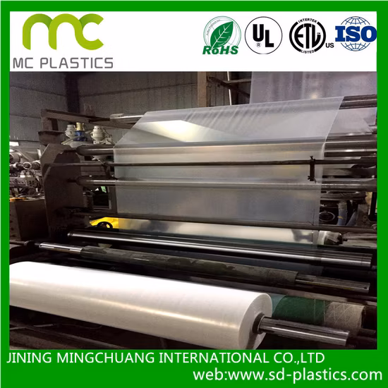Stretch Film Jumbo Roll PE Estensibile Packing LLDPE LDPE Plastic Heat Shrink Wrap Shrinkable Super Clear PVC Polyethylene