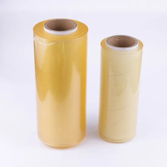 Food Grade Wrap Fresh Packaging Protection Film Jumbo Roll Plastic PVC PE Cling Film