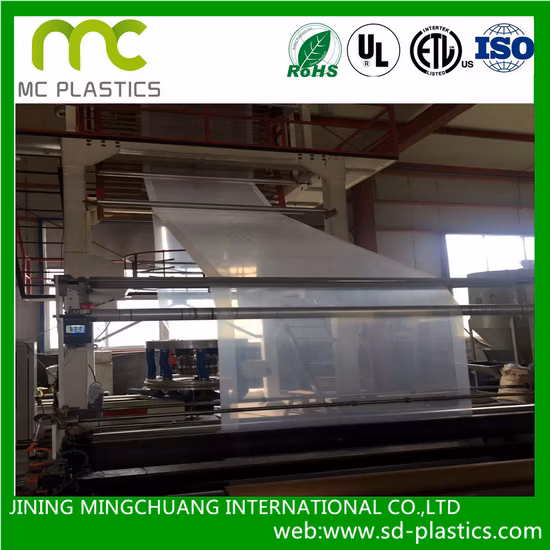 Стретч-пленка Jumbo Roll PE Эластичная упаковка LLDPE LDPE Пластиковая термоусадочная пленка Термоусадочная пленка Суперпрозрачный ПВХ Полиэтилен